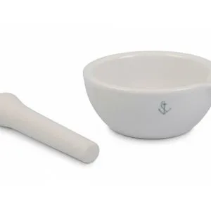 MORTERO PORCELANA ESMALTADO C/MANO, 100 MM. Marca Nahita.