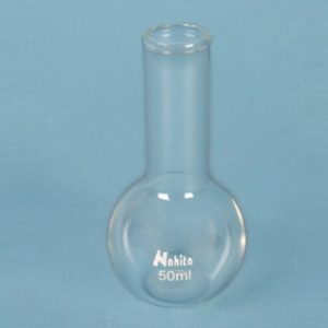 MATRAZ FONDO PLANO 50 mL Marca Endo Glassware.