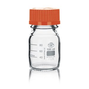 FRASCO ISO TAPON+ANILLO NARANJA 100ML, SIMAX Marca Simax.