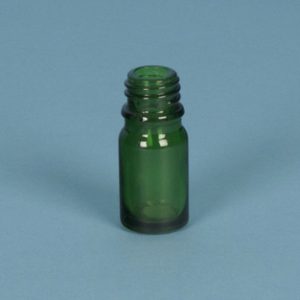 Frasco rosca DIN 18 Verde, 5 ml Marca Endo Glassware.