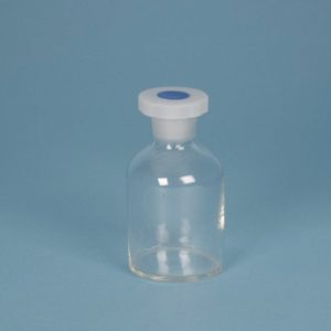 FRASCO TRANSP. T/PLAST. B/ESTRECHA, 100 ML Marca Endo Glassware.