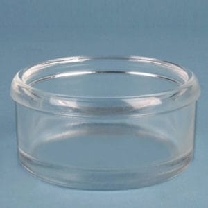 CRISTALIZADOR CON REBORDE 190 mm Marca Endo Glassware.