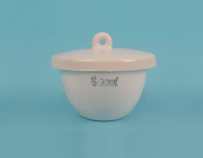 CRISOL FORMA BAJA CON TAPA 30 ml, 51X30 MM Marca Nahita.