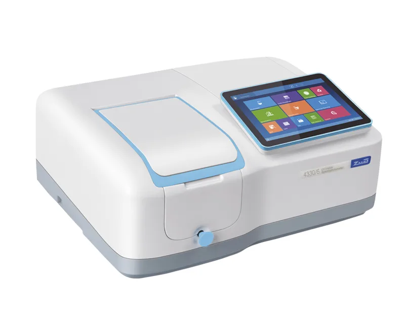 Espectrofotómetro UV/Vis Zuzi, haz dividido, modelo 4510/5 Marca Zuzi.