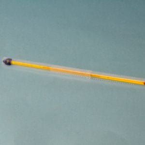Termómetro varilla amarillo líq. color, -50/50 Marca Nahita.