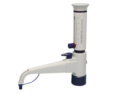 DISPENSADOR DE BOTELLA DOSYPROOF, 1-10 mL, CON LLAVE Marca Digipette.
