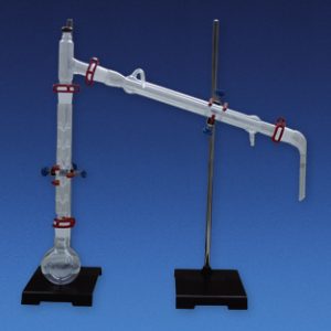 EQUIPO DESTILACION FRACCIONADA EN MALETÍN, 250 ML Marca Endo Glassware.