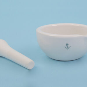 Mortero porcelana c/mano, 60 mm Marca Nahita.