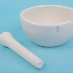 Mortero porcelana c/mano, 160 mm Marca Nahita.