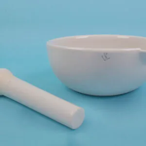 Mortero porcelana c/mano, 254 mm Marca Nahita.