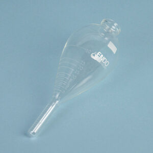 TUBO ASTM FORMA PERA, 100 ML Marca Endo Glassware.