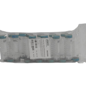 TUBOS DE CENTRIFUGA GRADUADOS CON TAPON DE ROSCA Y FALDON, 50 ML, PP, ESTERIL, 25 UDS - HQ Marca Endo Plasticware.