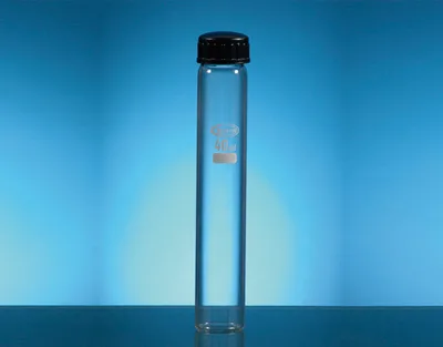Tubo cultivo f/plano tapón PP rosca, 25x145 mm Marca Glassco.