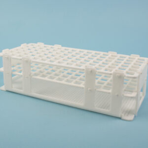 GRADILLA PP BLANCA, 90 TUBOS DE 13 MM Marca Endo Plasticware.