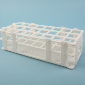 GRADILLA PP BLANCA, 24 TUBOS DE 25 MM Marca Endo Plasticware.