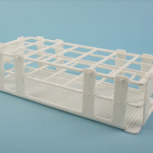 GRADILLA PP BLANCA, 21 TUBOS DE 30 MM Marca Endo Plasticware.