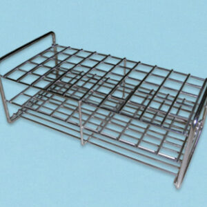 Gradilla inox., 50 tubos de 13 mm Marca Nahita.