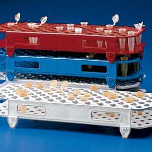 GRADILLA P/MICROTUBOS, ROJO Marca Kartell.