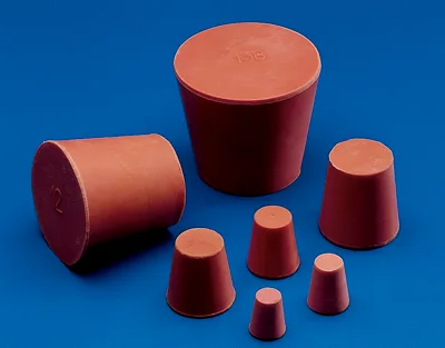 TAPON CONICO ROJO - 18X13 MM, H 22 MM Marca Kartell.