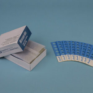 PORTAS DIAGNOSTICA 10 X 8 MM NUMERADOS, C/50 Marca Zuzi.