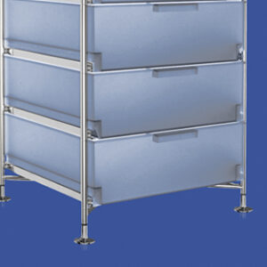 CONJUNTO 4 PATAS P/MODULO ALMACENAMIENTO Marca Kartell.