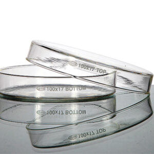 CAJA PETRI 200 MM, BOROSILICATO Marca Glassco.