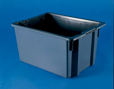 CUBETA GRIS, 40 L Marca Kartell.