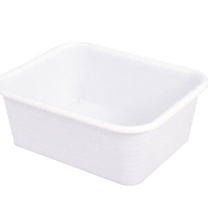 Bac rectangulaire profond en LDPE19 litres Marca Gilac.