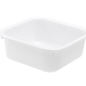 Cuvette carrée en polyéthylène 10 l Marca Gilac.