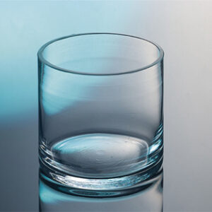 CUBETA CILINDRICA VIDRIO, B/ ESMERILADOS 350X250MM Marca Endo Glassware.