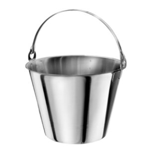 Cubo acero inoxidable 12 l Marca RSG.