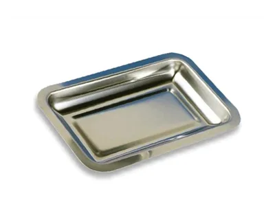 Bandeja rectangular inox., 245x175x30mm Marca Agencinox. - Imagen 2
