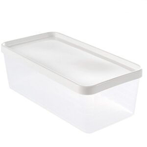 Caja hermética de PP con tapa de PE, 1,2 L Marca Gilac.