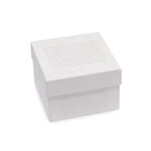 CAJA CRIOGÉNICA DE CARTÓN CON RECUBRIMIENTO PARA VIALES DE 5ML 9X9 Marca Endo Plasticware.