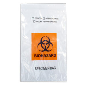 BOLSA DOBLE PARA TRANSPORTE DE MUESTRAS, 100 UNIDADES Marca Endo Plasticware.