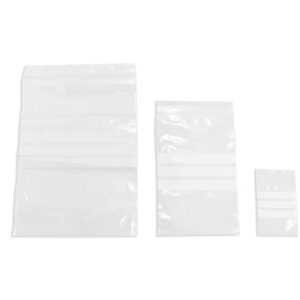 BOLSA ZIP, CON BANDAS, 200x300 mm, B/100 Marca Endo Plasticware.