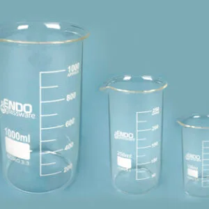 VASO FORMA ALTA, 100 Ml Marca Endo Glassware.