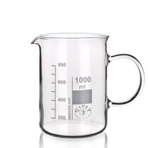 VASO FORMA BAJA C/ASA SIMAX, 250 ML Marca Simax.