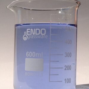 Vaso forma baja / Bécher forme basse, 600 mL Marca Endo Glassware.