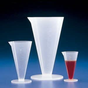 VASO CONICO GRADUADO PP, 1000 ML Marca Kartell.