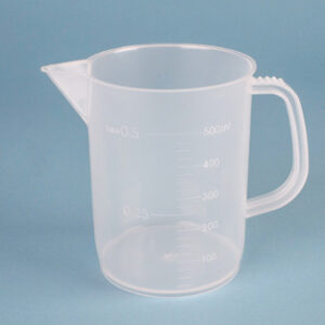 Jarra graduada forma baja PP, 500 mL Marca Endo Plasticware.