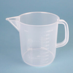 Jarra graduada forma baja PP, 1000 mL Marca Endo Plasticware.