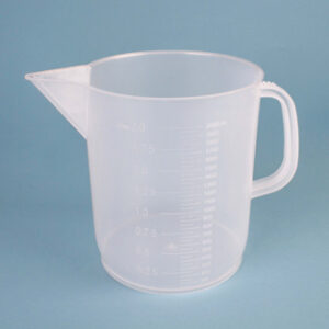 Jarra graduada forma baja PP, 2000 mL Marca Endo Plasticware.