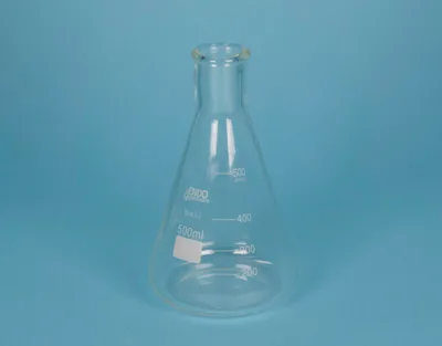 MATRAZ ERLENMEYER BORDE REFORZADO, 500 ML Marca Endo Glassware. - Imagen 2