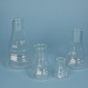 MATRAZ ERLENMEYER B/ANCHA,  1000 mL Marca Endo Glassware.