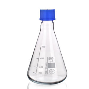 MATRAZ ERLENMEYER SIMAX T/ROSCA GL45, 1000ML Marca Simax.