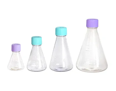 MATRAZ ERLENMEYER ESTÉRIL DE 125ML PARA CULTIVO CELULAR Marca Endo Plasticware. - Imagen 2