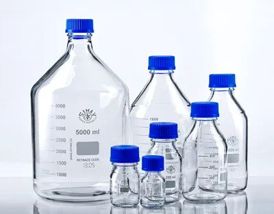 Frasco ISO tapón azul 5000 mL, Simax Marca Simax. - Imagen 2