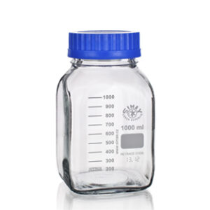 FRASCO ISO TAPON AZUL 5000 ML,  GL80, SIMAX Marca Simax.