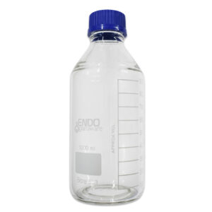 FRASCO ISO TAPÓN AZUL, 1000 ML Marca Endo Glassware.